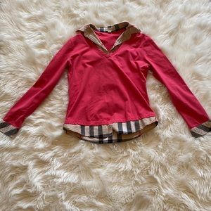 Hot Pink Burberry Shirt 💖